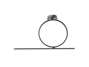 Ondaluce Acrobat Ceiling Light Black 40cm